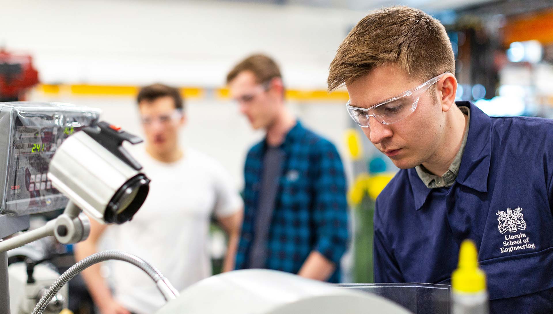 Engineering Student in Hands-On Workshop Engineering Student in Hands-On Workshop